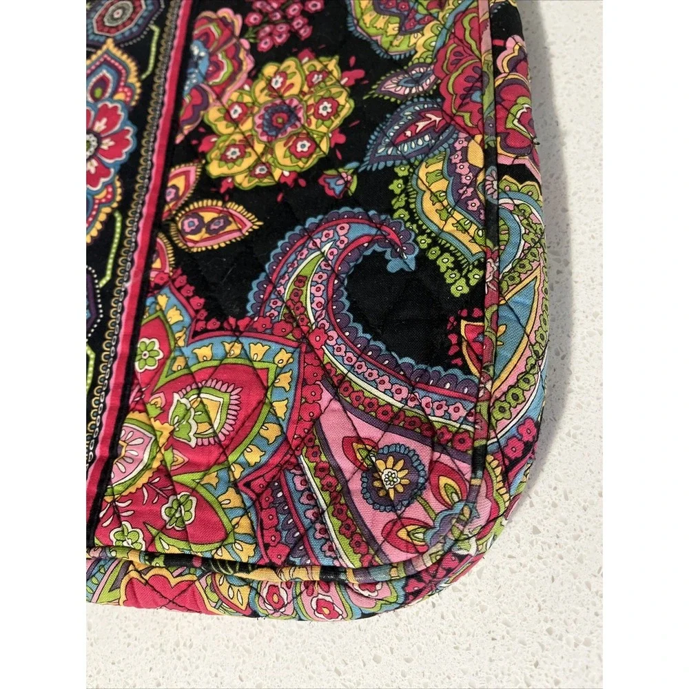 Vera Bradley Floral Quilted Laptop Sleeve Case Zip Around Tablet Ipad